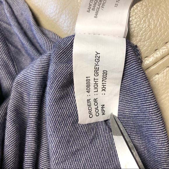 LC Waikiki Denim Floral Embroidered Shirt, Pull-up Sleeves, Size 48(178/114A) - Picture 9 of 12